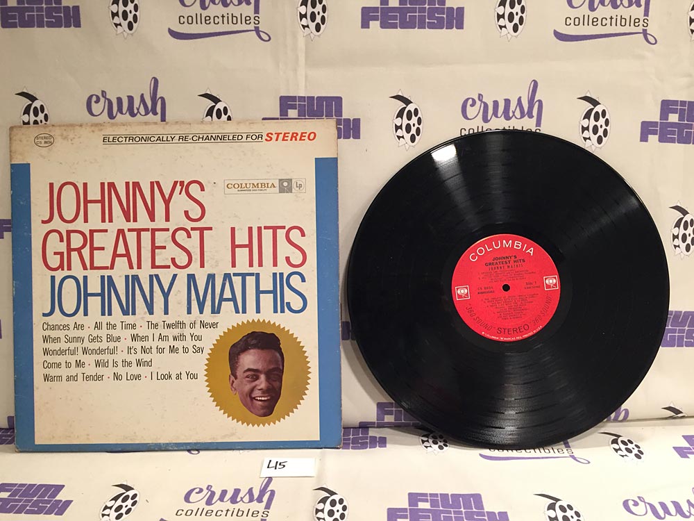 Johnny Mathis – Johnny’s Greatest Hits (1958) Columbia CL 1133 Vinyl LP Record L15