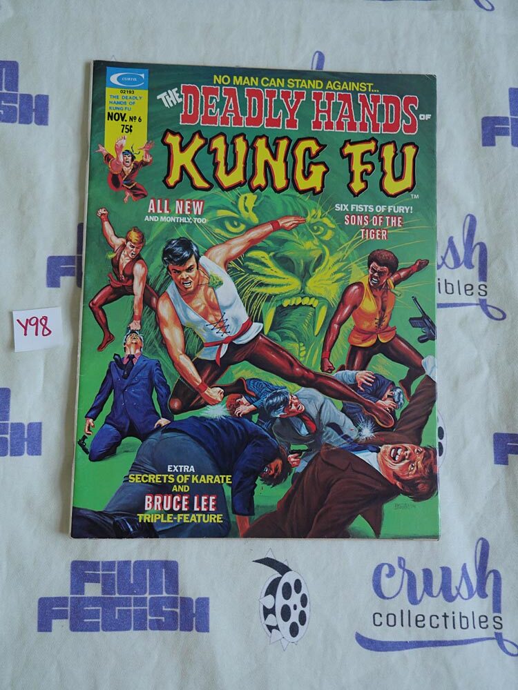 The Deadly Hands of Kung Fu – Bruce Lee Triple Feature (November 1974, Issue No. 6) [Y98]