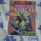 The Deadly Hands of Kung Fu (Summer 1975, Vol 1 No 15) Comic Book Super Annual Issue [S15]