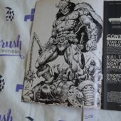 The Savage Sword of Conan the Barbarian Marvel Comic Book, Bob Larkin Cover (Jan 1986, Vol 1, No 120) [S08]