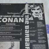The Savage Sword of Conan The Barbarian (Oct 1982, No 81) Marvel Comic Book Magazine [S04]
