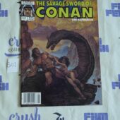 The Savage Sword of Conan The Barbarian (June 1986, No 125) Marvel Comic Book Magazine [S01]