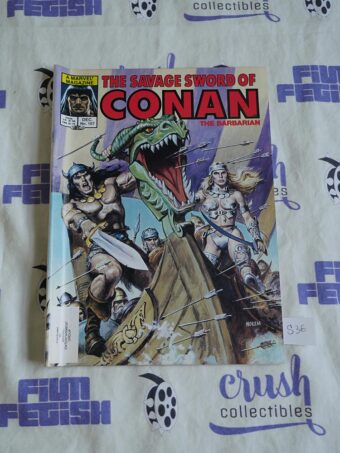 The Savage Sword of Conan The Barbarian (Dec 1984, No 107) Marvel Comic Book Magazine [S36]