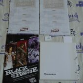 Black Rose Between Worlds Comic Book Nos. 1, 2, 3 HAND SIGNED by Brandon Peat + RARE Sketchbook Vol. 1 [S24]