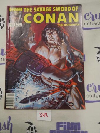 The Savage Sword of Conan The Barbarian (August 1984, No 103) Marvel Comic Book Magazine [S48]