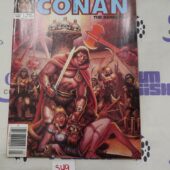 The Savage Sword of Conan The Barbarian (March 1986, No 122) Marvel Comic Book Magazine [S49]