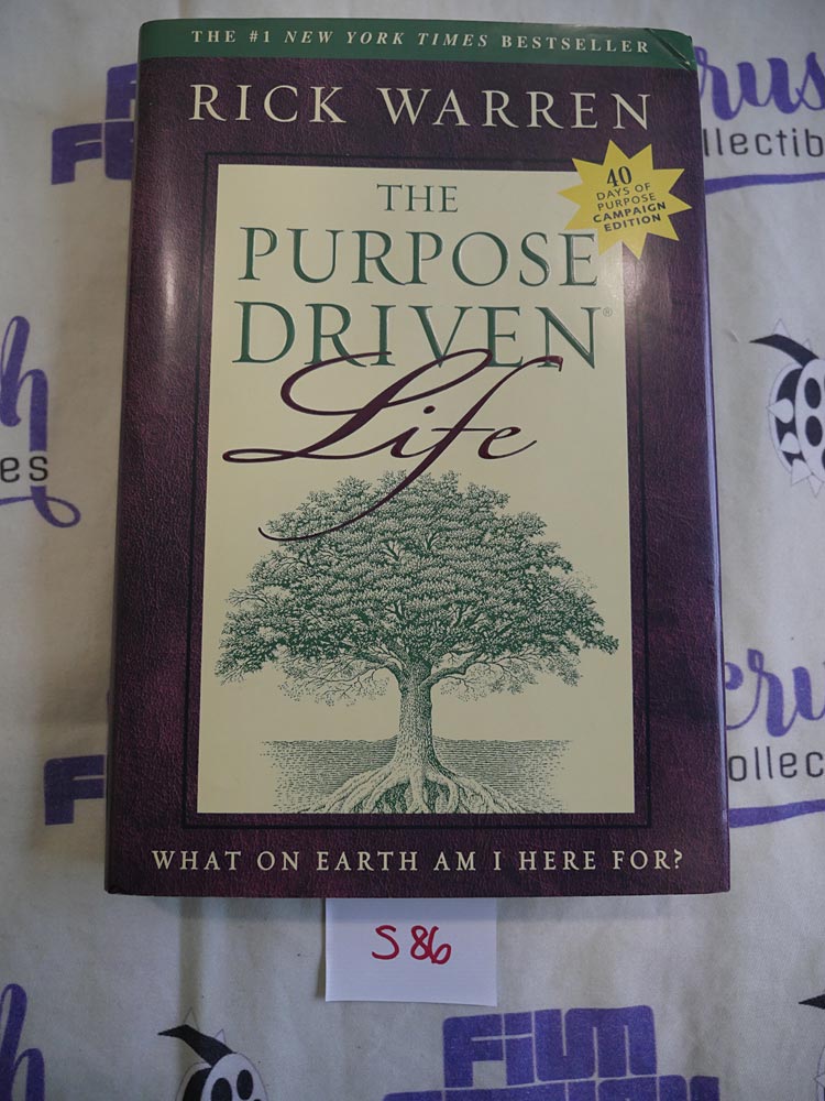 The Purpose Driven Life Hardcover by Rick Warren [S86]
