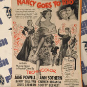 Nancy Goes to Rio (1950) Original Full-Page Magazine Advertisement [F98]