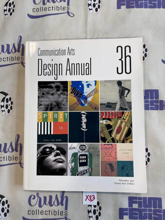 Communication Arts: Design Annual No. 36 (Nov 1995) Graphic Design 350+ Pages [X83]