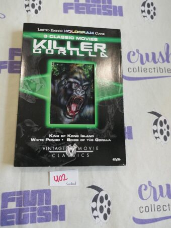 Killer Gorilla: 3 Classic Movies – King of Kong Island + White Pongo + Bride of the Gorilla DVD [U02]