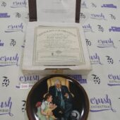 Vintage Norman Rockwell Collector Plate Tender Loving Care Number 198GGJ with Certificate of Authenticity [U45]