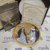 Vintage Norman Rockwell Colonial Series Plate Words of Comfort Number 715A with Certificate of Authenticity [U62]