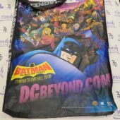 Batman: The Brave and the Bold & Superman/Batman Public Enemies Animated TV Series Promotional Giveaway 2009 San Diego Comic Con 24×29 inch Swag Tote Bag [U74]