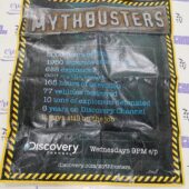 Discovery Channel Mythbusters TV Series Promotional Giveaway 2011 San Diego Comic Con Swag Tote Bag [U80]