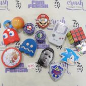 Set of 12 Collectors Candy Dispenser Tins SEALED – Super Mario + Nintendo Game Boy + Zelda + Pac Man [U95]