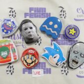 Set of 8 Collectors Candy Dispenser Tins SEALED – Bob Ross + Super Mario Bros + Sonic Hedgehog + More [U92]