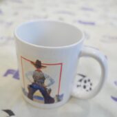Western Themed Wraparound Novelty Drinking Mug