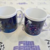Set of 2 Fantasy Art Themed Wraparound Novelty Mugs