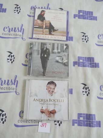 Set of 3 Andrea Bocelli Music CDs – Victoria’s Secret Mistero Dell’ Amore + Incanto + My Christmas [J57]