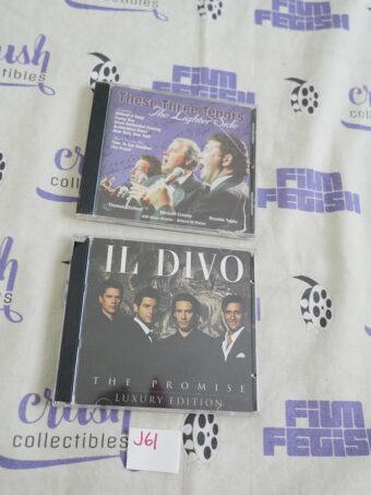 Set of 2 Music CDs – These Three Tenors, Il Divo The Promise [J61]