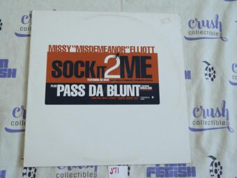 Missy Misdemeanor Elliot Promo Copy 12 inch Vinyl Single Sock It 2 Me / Pass Da Blunt [J71]