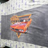 Pontiac GTO Judge Classic Muscle Car 27×51 Licensed Beach Towel [J90]