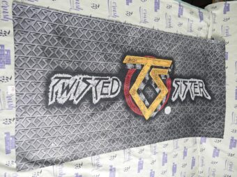 Twisted Sister TS Heavy Metal Rock Band 27×51 Licensed Beach Towel [J92]