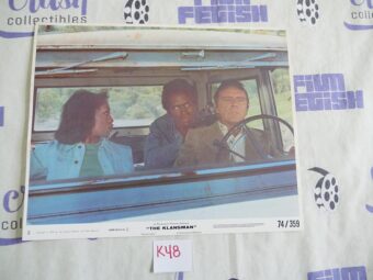 Richard Burton, O.J. Simpson and Lola Falana in The Klansman (1974) Original Lobby Card [K48]