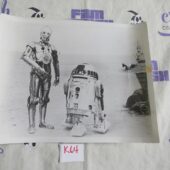 Star Wars: Episode IV – A New Hope Original C-3PO (Anthony Daniels) and R2-D2 (Kenny Baker) Publicity Photo