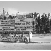 Hi-Way Airport 9 Drive-In Theater (June 1980) Showing Cult Classics Photo [221230-6]