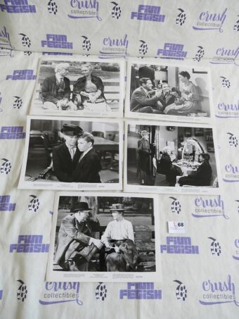 Set of 5 The Blue Veil (1951) Movie Press Publicity Photos, Jane Wyman, Charles Laughton [L68]
