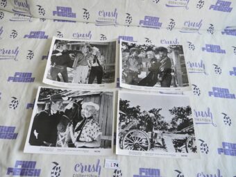 Set of 4 Border Outlaws (1950) Classic Western Movie Press Publicity Photos, Spade Cooley [L74]