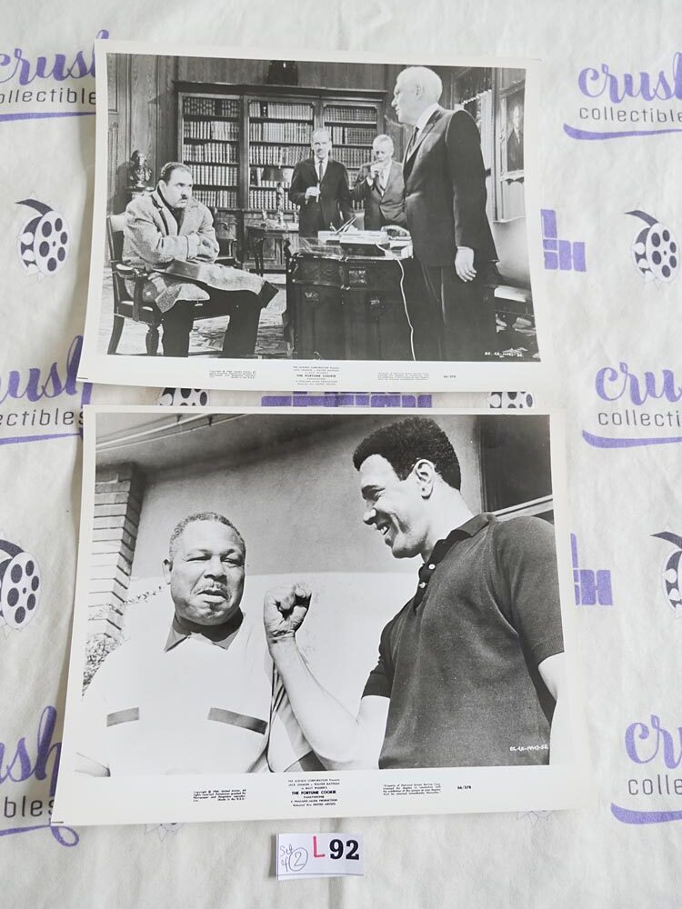 Set of 2 Billy Wilder’s The Fortune Cookie (1966) Press Publicity Photos, Jack Lemmon, Walter Matthau [L92]