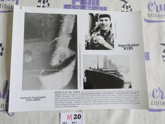 Secrets of the Titanic (1987) National Geographic Explorer TV Press Publicity Photo [M20]