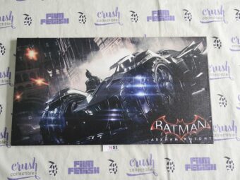 Batman: Arkham Knight Batmobile 13×24 inch Canvas Art Print [N51]