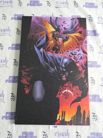 Batman and Robin Superheroes 15×24 inch Canvas Art Print [N55]