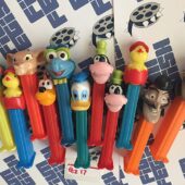 Mixed Lot of 11 Collectible PEZ Candy Dispensers, Goofy, Daffy Duck, Lion King Simba, More [PEZ17]
