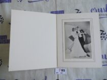 Fred Astaire and Ginger Rogers Original 4.25 x 6 inch Postcard Photo Mounted on Mat [P85]