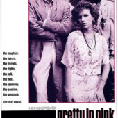 Pretty in Pink 24×36 inch Movie Poster (Molly Ringwald, Jon Cryer, Andrew McCarthy)