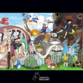 Hayao Miyazaki Studio Ghibli Anime Collage 24×36 inch Poster