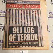 Daily News Newspaper 911 Log Of Terror September 30 2001 J71