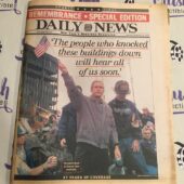 Daily News Newspaper Remembrance Special Edition Sep 15, 2001 Pres Bush Ground Zero J72