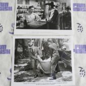 Under the Gun (1951) Set of 2 Original Press Photos [Q22]