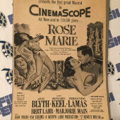 Rose Marie 1954 Original Full-Page Magazine Ad Ann Blyth Howard Keel G17