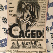 Caged 1950 Original Full-Page Magazine Ad Eleanor Parker Agnes Moorehead G46