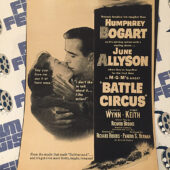Battle Circus (1953) Movie Original Full-Page Magazine Advertisement, Humphrey Bogart, June Allyson [G57]