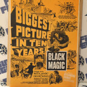 Black Magic Original Full-Page Magazine Advertisement, Orson Welles, Nancy Guild [G64]