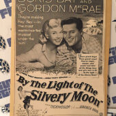 By the Light of the Silvery Moon 1953 Original Full-Page Magazine Ad Doris Day Gordon MacRae G66