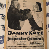 The Inspector General 1949 Original Full-Page Magazine Ad Danny Kaye Walter Slezak  H26
