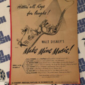 Disneyana Walt Disney’s Make Mine Music Original Full-Page Magazine Advertisement [H64]